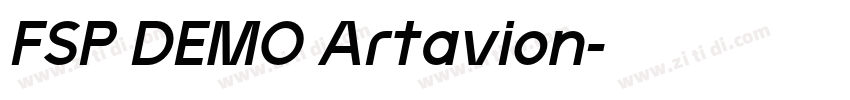 FSP DEMO Artavion字体转换 FSP DEMO Artavion字体转换